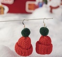 Christmas Knitted Hat Earrings