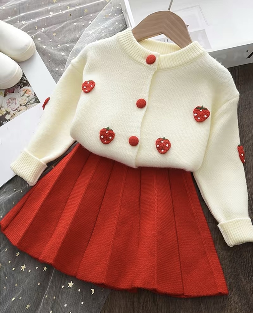 Fruity Cardigan & Dress