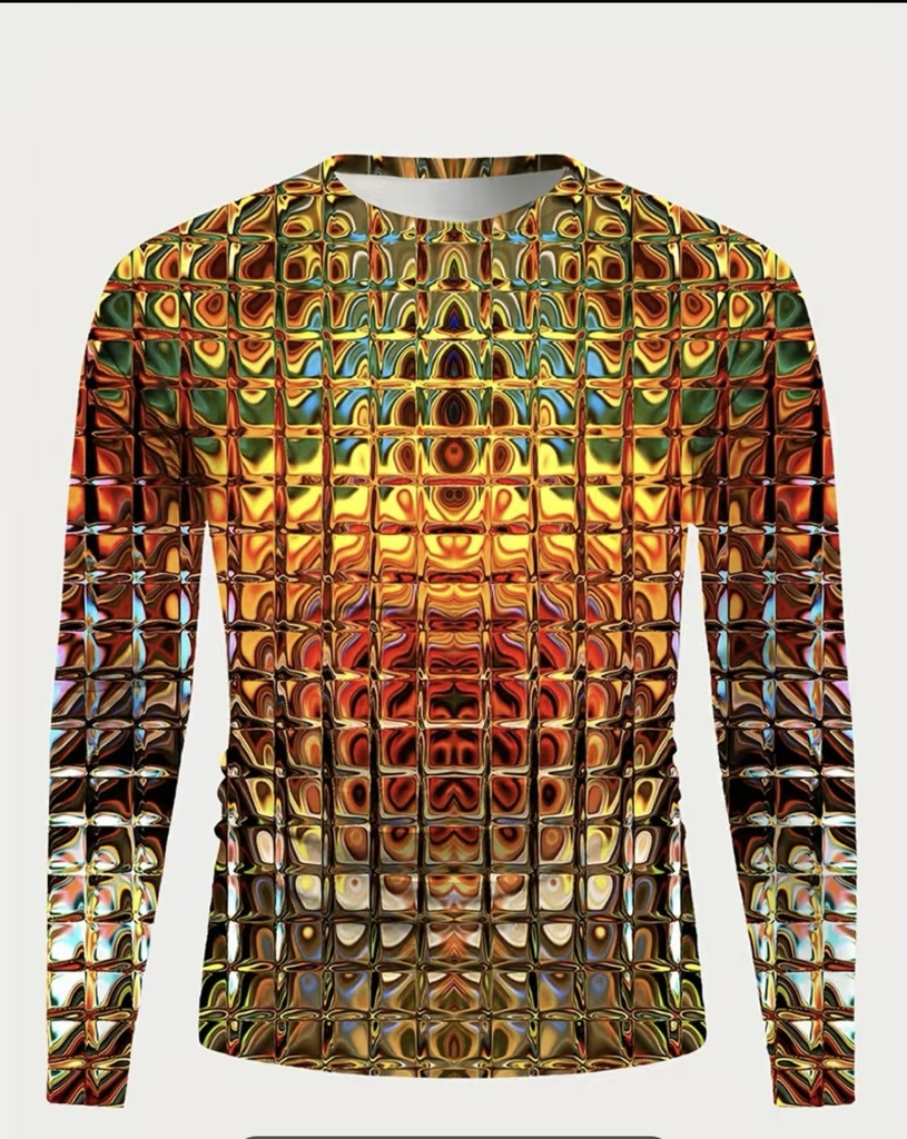 Dazzling Digital Print Men T-Shirt