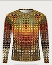 Dazzling Digital Print Men T-Shirt