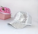 Sequin Mesh Baseball Kids Cap