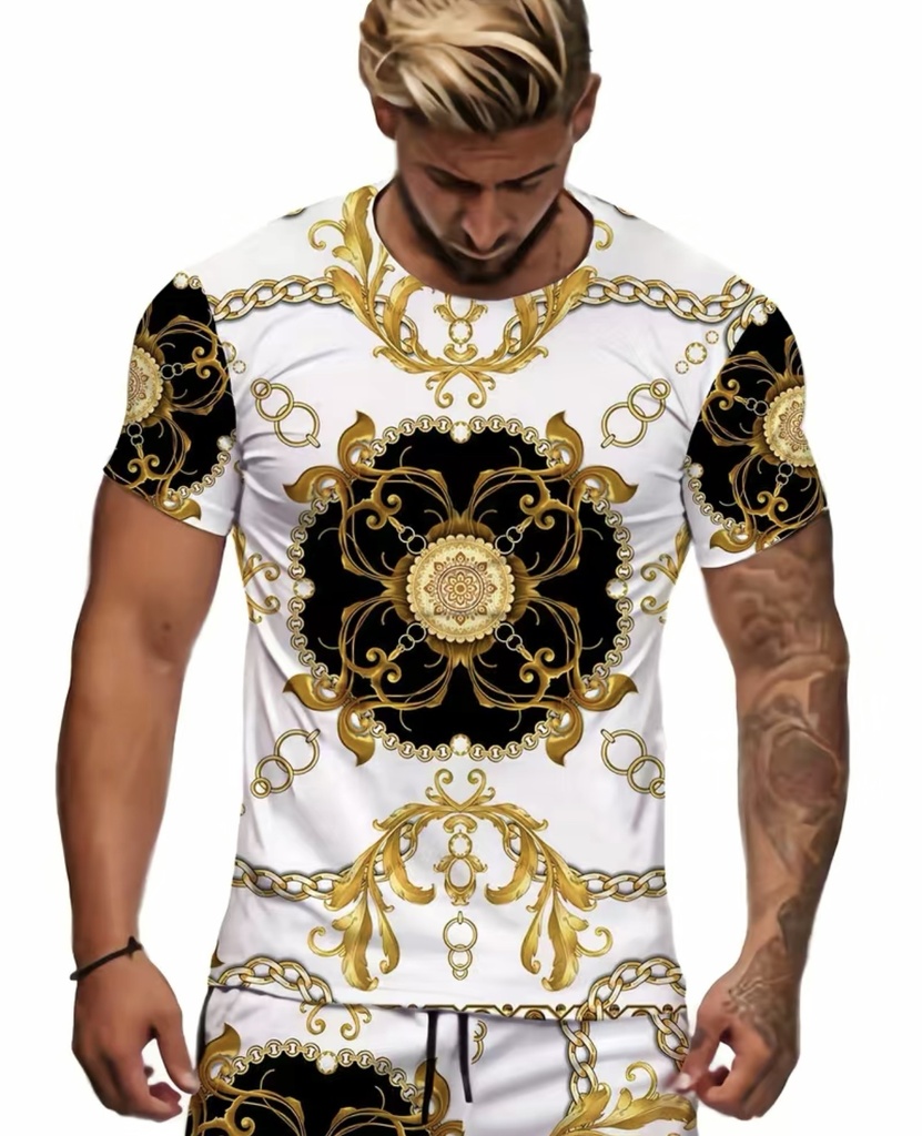 Flower 3D Print T-Shirt