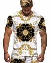 Flower 3D Print T-Shirt