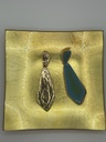 Blue Stone Dangling Earrings