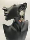 Mirror Dangling Earrings