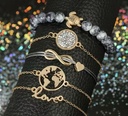 Geometric Hollow Ethnic Bracelet