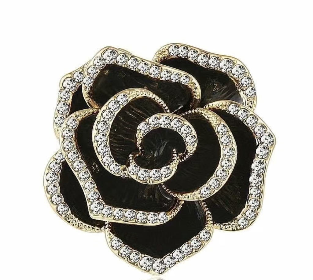 Camellia Flower Brooch