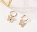 Frosted Butterfly Earrings