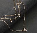 Star & Moon Multilayers Necklace