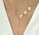 Y shape Butterflies Necklace