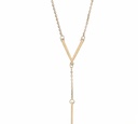 V shaped Necklace