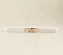 O Buckle Leather Belt