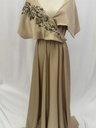Golden Sequins silky Dress