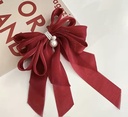 Pearl Bow hair clip