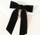 Elegant velvet hair bow
