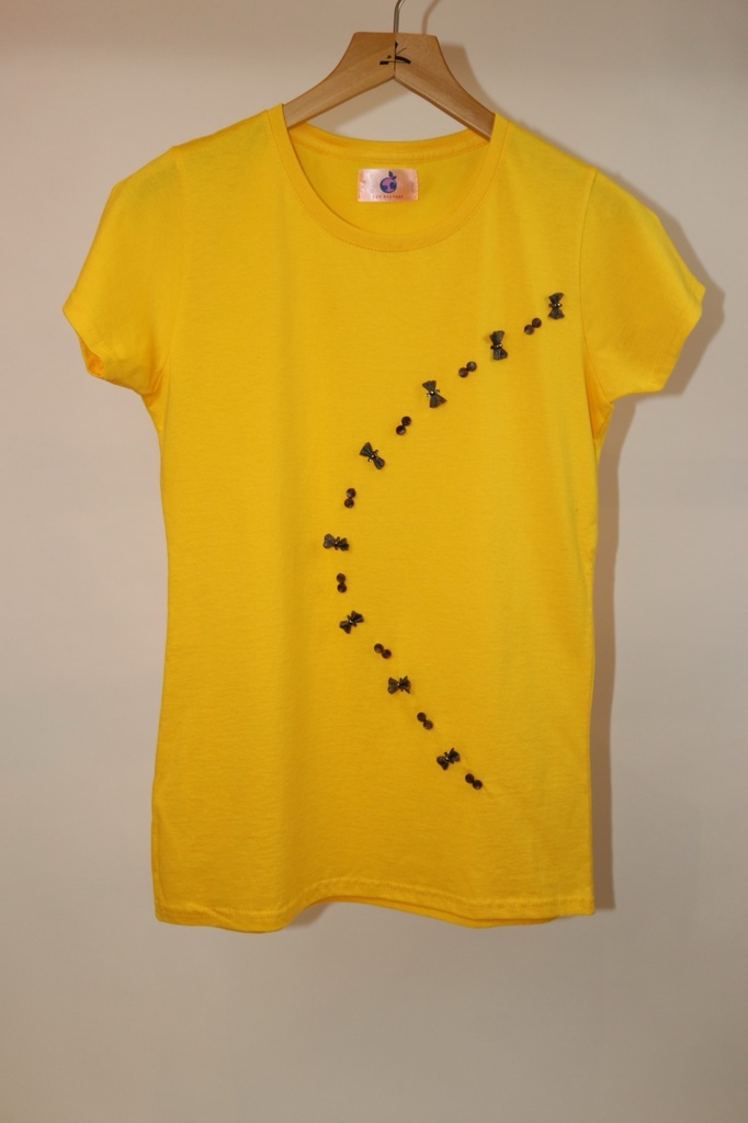 Bows & beads T shirt