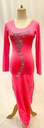 Neon Flowers Pink Dress