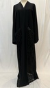 Mosaic black Abaya