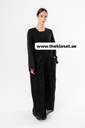 Mosaic black Abaya