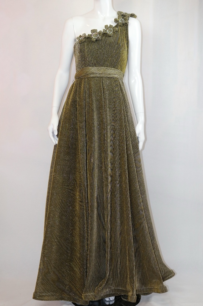 Golden flowers Dress