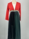 UAE Flag colors sheer Dress