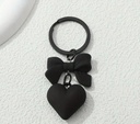 Heart & Bow Keychain