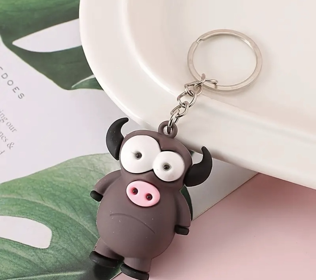 Big Eyes Animals Keychain