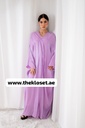 Solid Ombre Glow Abaya 