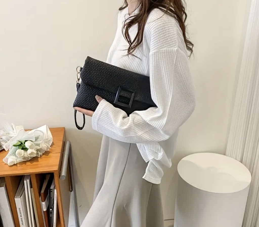 New black envelop retro Bag 