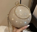 Mini Glitter Globe Evening Bag