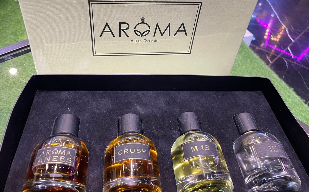 مجموعة هدايا  عطور اروما   