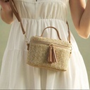 Women's Natural Fiber Hand-Bag