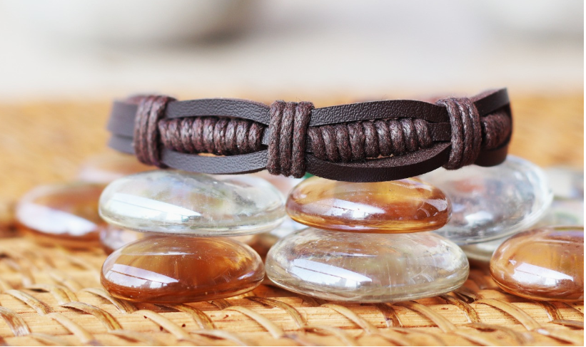 Wrap Bracelet vintage Leather