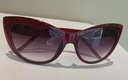 Cat Eye  Sunglasses Color Red