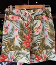 Casual Leaf Print Men Short 