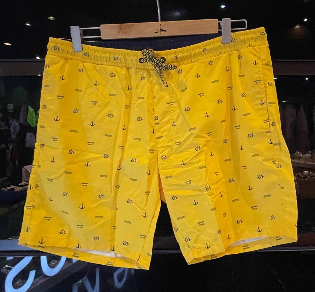 Marine Club Yellow Short