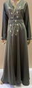 Crepe Beaded Fashion Abaya