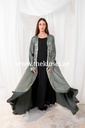Crepe Beaded Fashion Abaya
