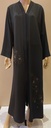 Stylish embroidered Black Abaya