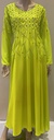 Silky Embroidered Dress