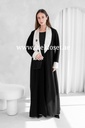 Modern tuxedo style Abaya 