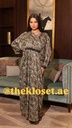 Stylish Leopard Print Kimono Dress 