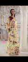 Exquisite Spring Flowers Dress