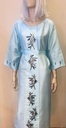 Embroidery Sophisticated Belted Dress