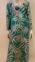 Floral Green leaves Dress