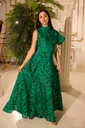 Stylish One-Shoulder Dress Ruffle Design