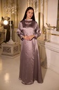 Stylish Two Piece Set Dress with Exquisite Pearl Embellishments