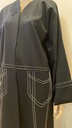 Stitch Line Abaya With Pockets