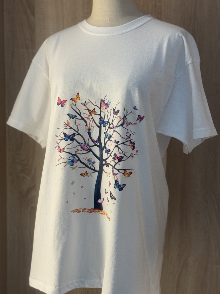 Butterflies Tree T-Shirt