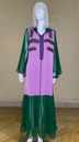 Chic Jalabiya Sleeves Mesh adorned With Rhinestones